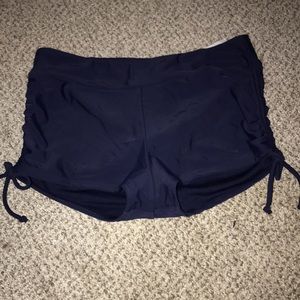 Eco Beach Side Shirred Swim Shorts